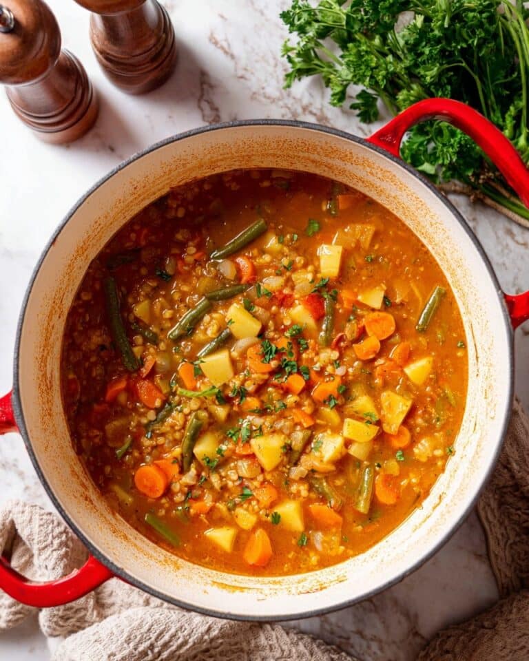 Vegetable Barley Soup Recipe