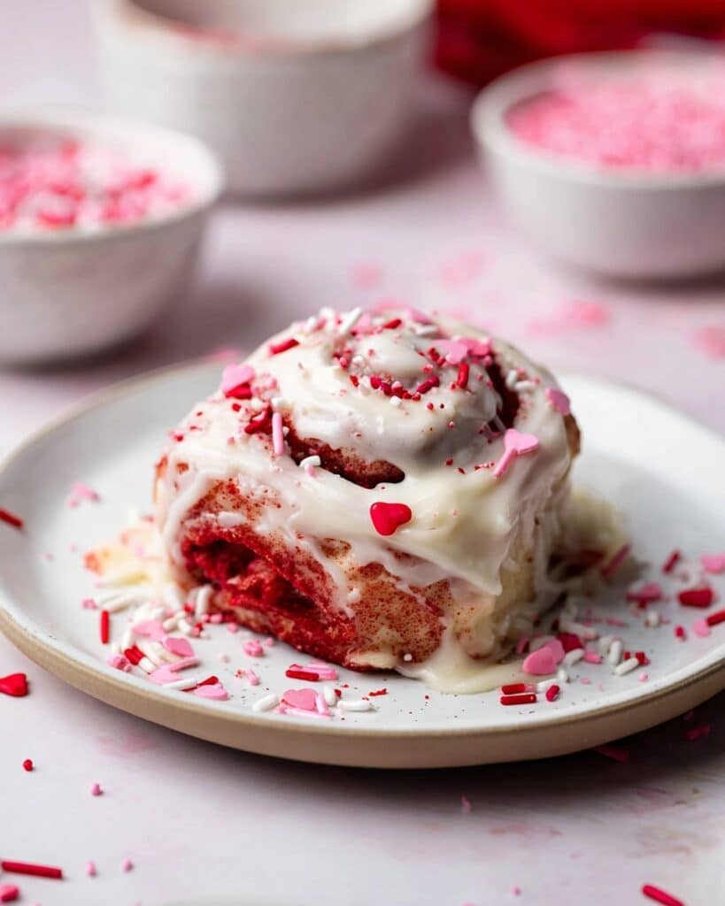 Red Velvet Cinnamon Rolls From Scratch Recipe