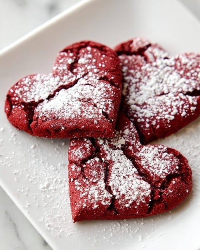 Red Velvet Crinkle Cookies Recipe