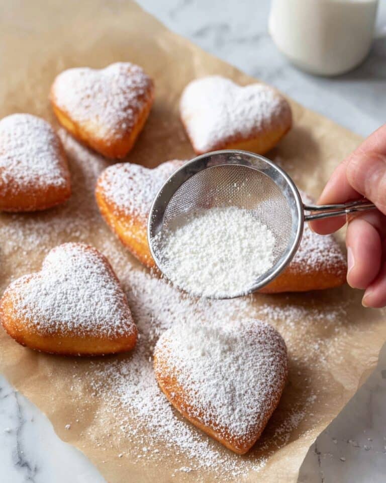Heart Shaped Fried Donuts Recipe