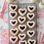 Classic Raspberry Linzer Heart Cookies Recipe