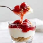 No-Bake Cherry Cheesecake Parfaits Recipe