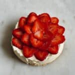 Strawberry Pavlova with Dulce de Leche and Walnuts Recipe