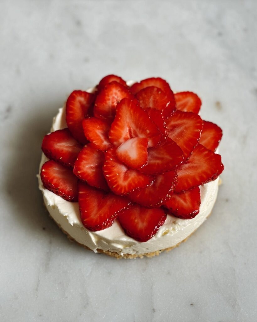 Strawberry Pavlova with Dulce de Leche and Walnuts Recipe