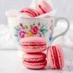 Raspberry Rose Macarons Recipe