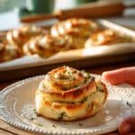 Buttery Cheese Garlic Rolls Recipe