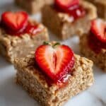 Strawberry Banana Oatmeal Bars Recipe