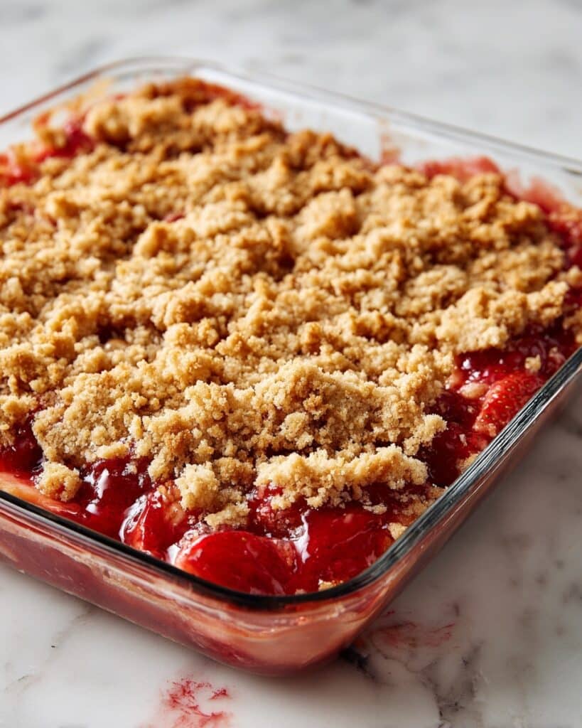 Strawberry Cheesecake Dump Cake Recipe