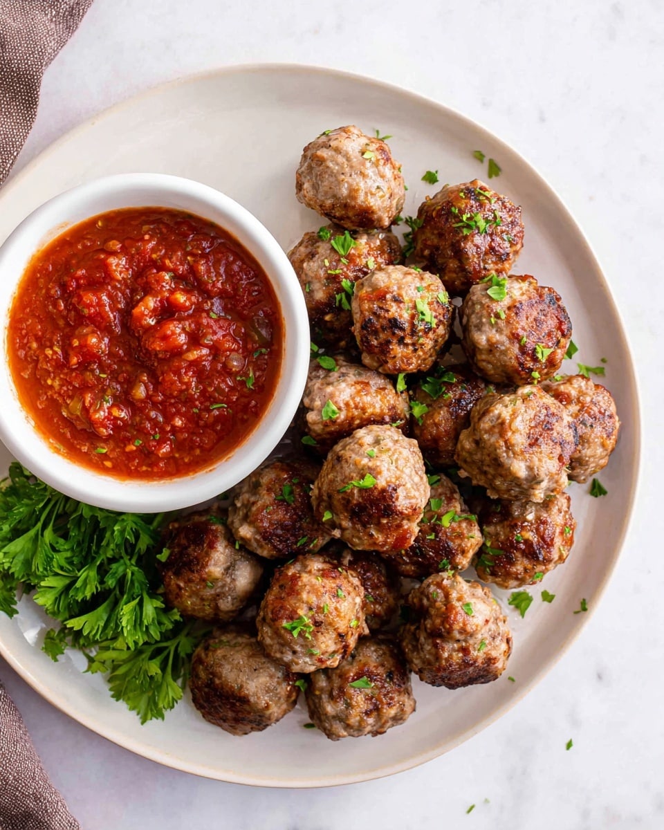 The image shows a dark air fryer basket holding about thirteen browned meatballs, each with a rough, textured surface that has some visible bits of orange and white inside. The meatballs are round and vary slightly in size, with some melting fat or juices pooling under them on the black grate of the basket. The air fryer basket has a shiny black interior with small holes, giving a grid pattern beneath the meatballs. The background is blurred but part of the air fryer walls is seen. photo taken with an iphone --ar 4:5 --v 7