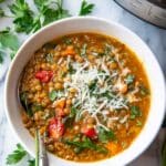 Instant Pot Lentil Soup Recipe