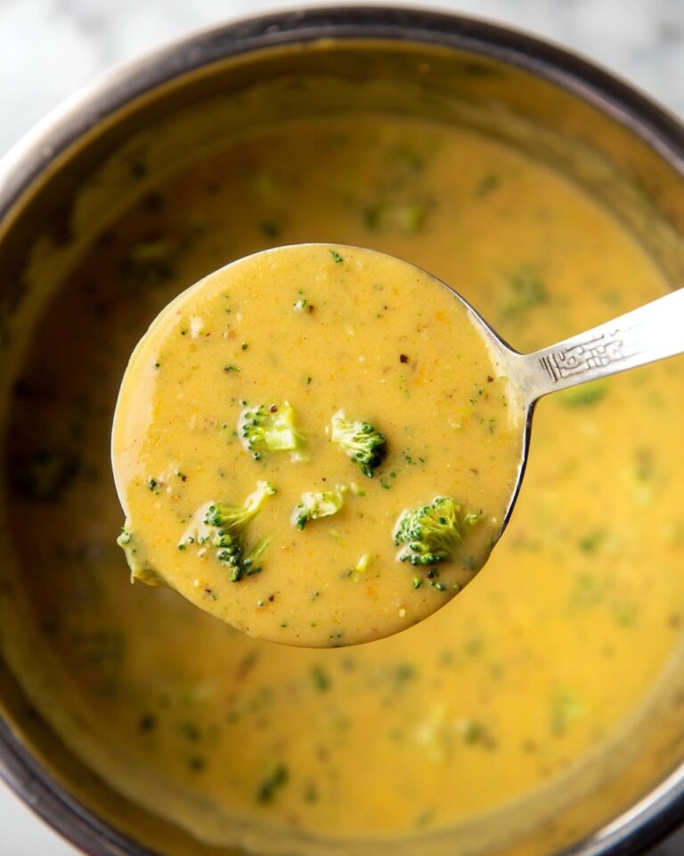 Instant Pot Broccoli Cheddar Soup Recipe