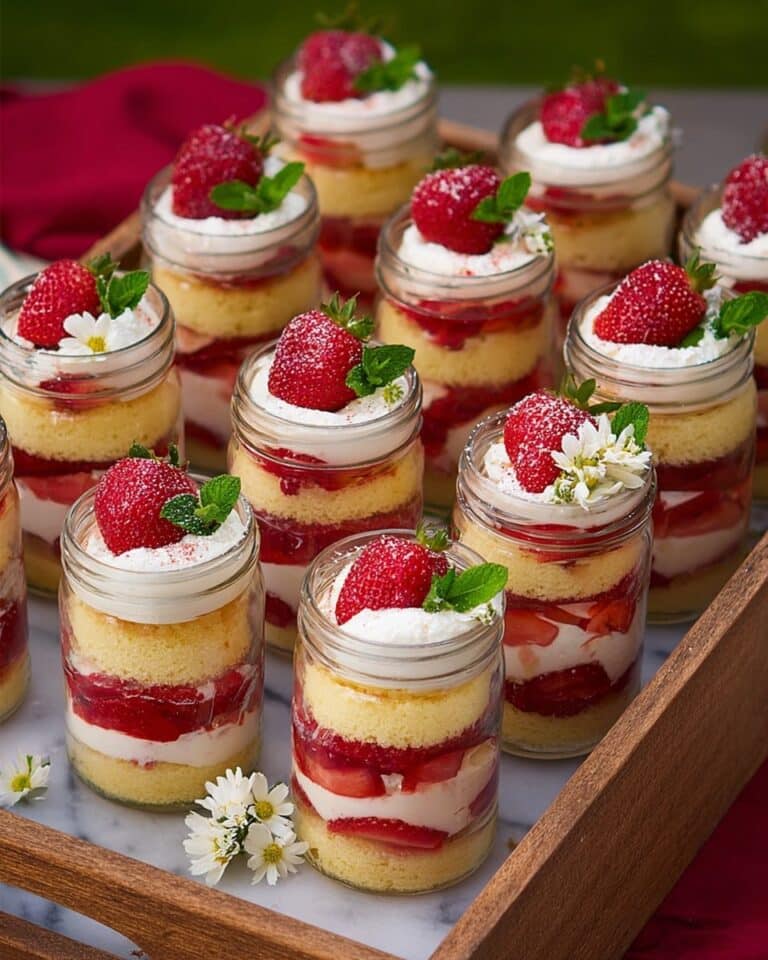 Strawberry Shortcake Trifles Recipe