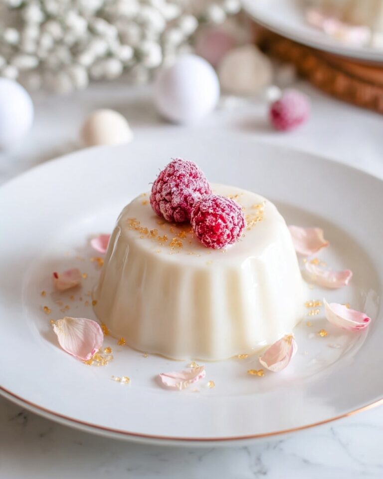 Rosewater Panna Cotta Recipe