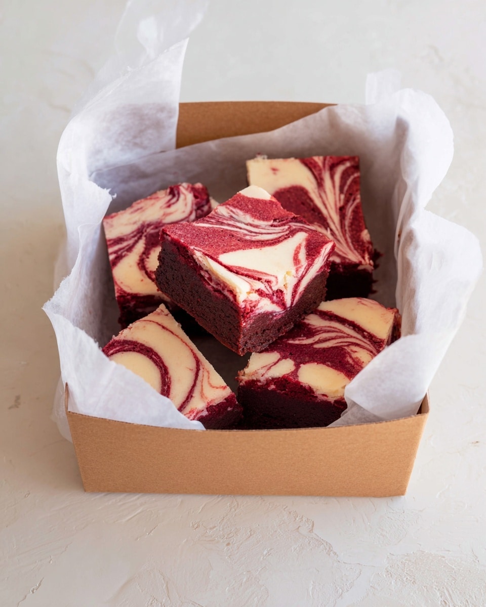 The image shows small heart-shaped treats made from two swirled layers, one creamy white and the other a deep reddish purple with a marbled pattern mixing both colors on each piece. Three of these heart-shaped treats are placed on a white marbled surface, spaced apart, and one larger treat with the same swirl pattern is partly visible on a white plate with bead-like details on the edge in the lower left corner. The texture looks smooth and slightly soft, with the swirl design giving a sense of movement and contrast between the light and dark colors. photo taken with an iphone --ar 4:5 --v 7