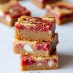 Strawberry White Chocolate Blondies Recipe