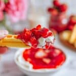 Easy Strawberry Cheesecake Dip Recipe