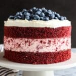 Red Velvet Ice Cream Cake Recipe