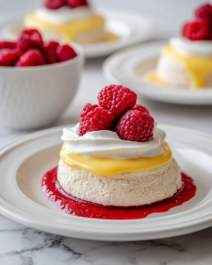 Meyer Lemon and Raspberry Pavlova Recipe