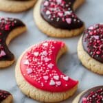 Chocolate-Dipped Valentine Fortune Cookies Recipe