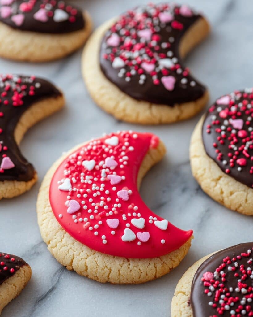 Chocolate-Dipped Valentine Fortune Cookies Recipe