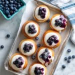 Blueberry Cream Brioche Buns Recipe