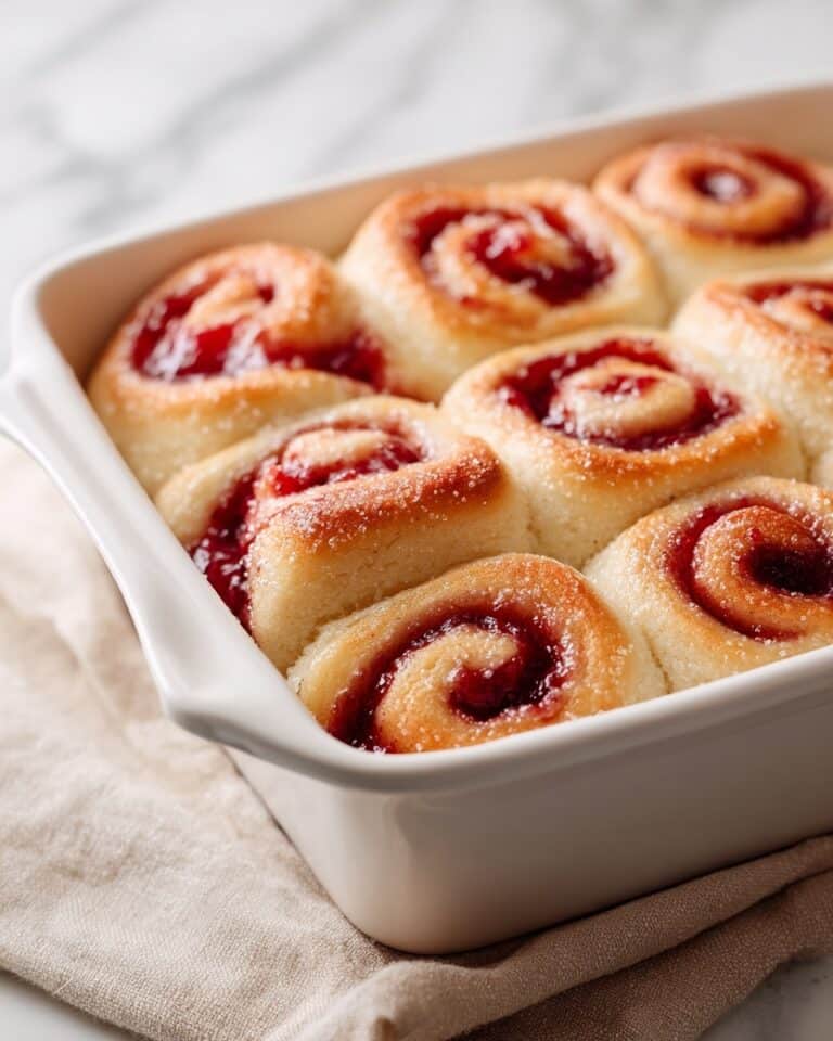 Strawberry Cinnamon Rolls with Cream Cheese Strawberry Glaze Recipe