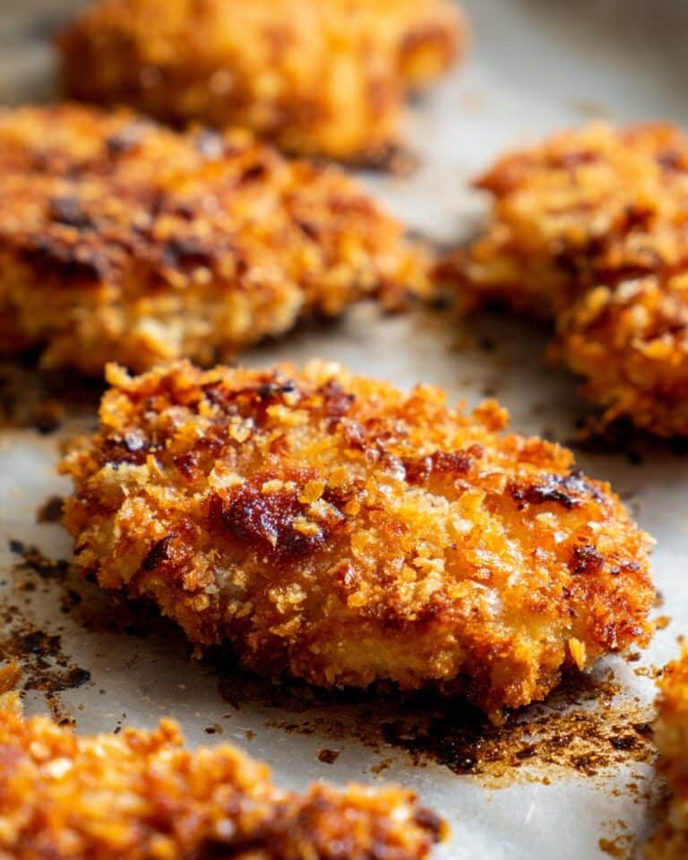 Baked Crunchy Hot Honey Chicken Recipe