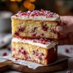 White Chocolate Raspberry Loaf Cake Recipe