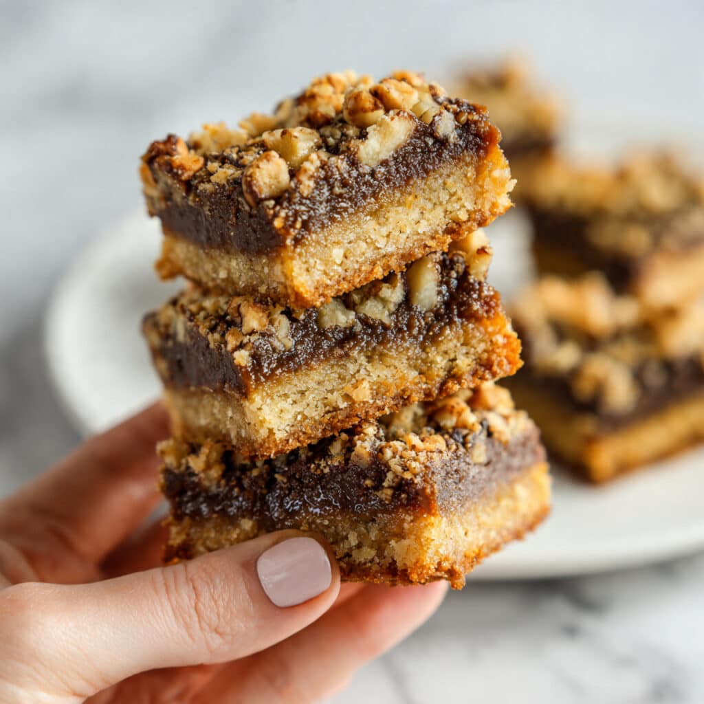 Chocolate Bourbon Pecan Bars Recipe