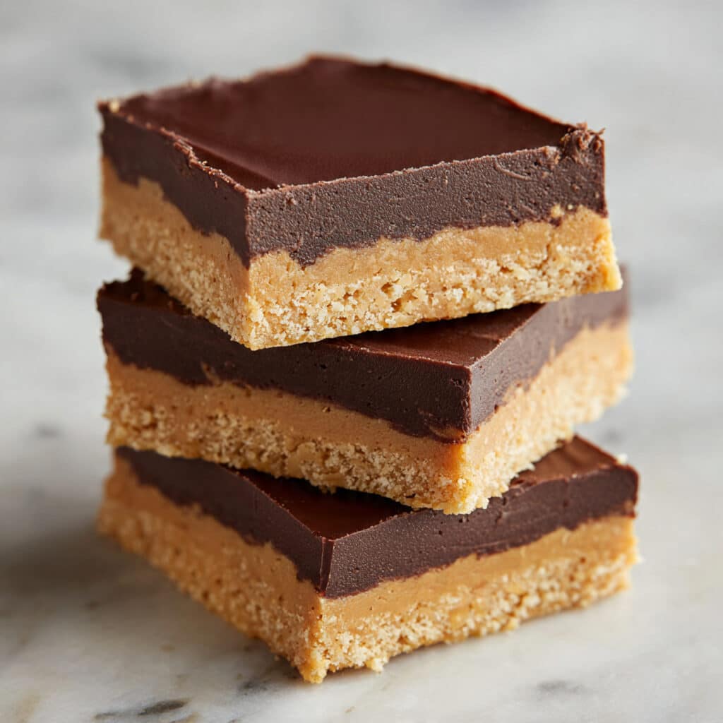 No-Bake Chocolate Peanut Butter Bars Recipe