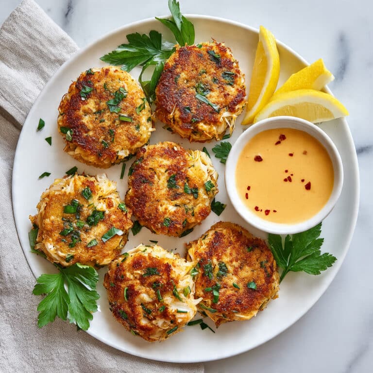 Crab Cakes with Remoulade Sauce Recipe