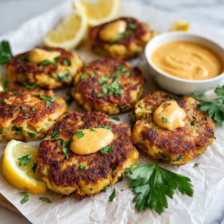 Lump Crab Cakes with Remoulade Sauce Recipe