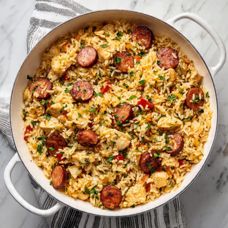 Easy Chicken and Sausage Jambalaya Recipe