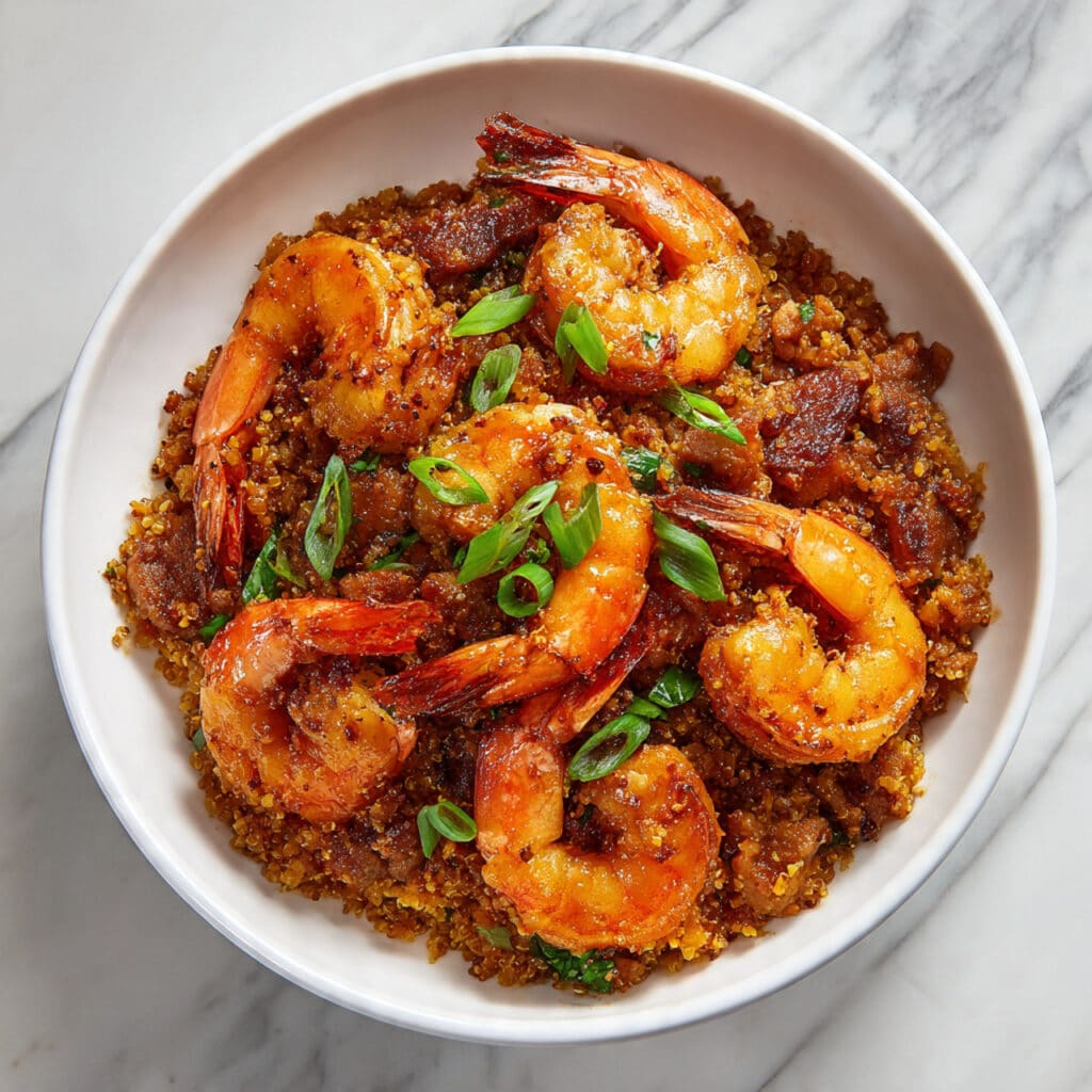 Easy Cajun Jambalaya with Shrimp, Sausage, and Vegetables Recipe