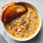 Hearty Navy Bean Soup with Smoked Paprika and Ham Hock Recipe