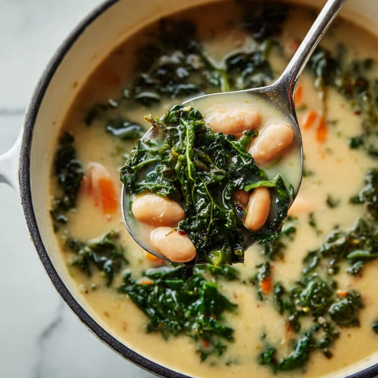 Creamy White Bean and Kale Soup Recipe