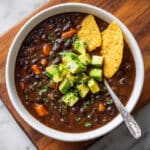 Spicy Black Bean Soup Recipe