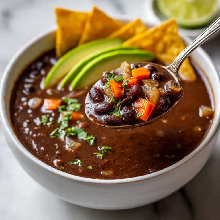 Easy Black Bean Soup Recipe