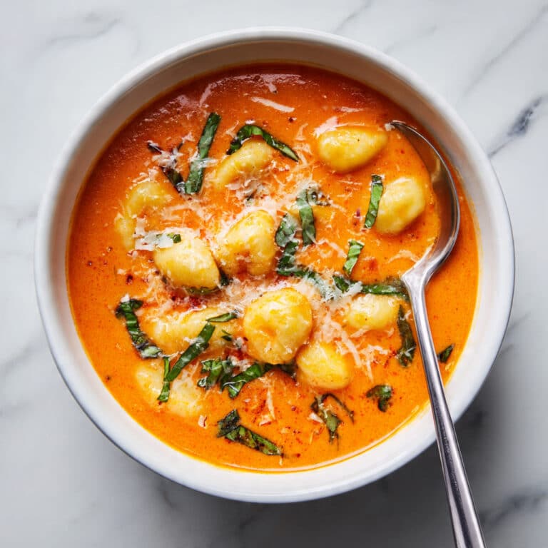 Creamy Tomato Gnocchi Soup Recipe