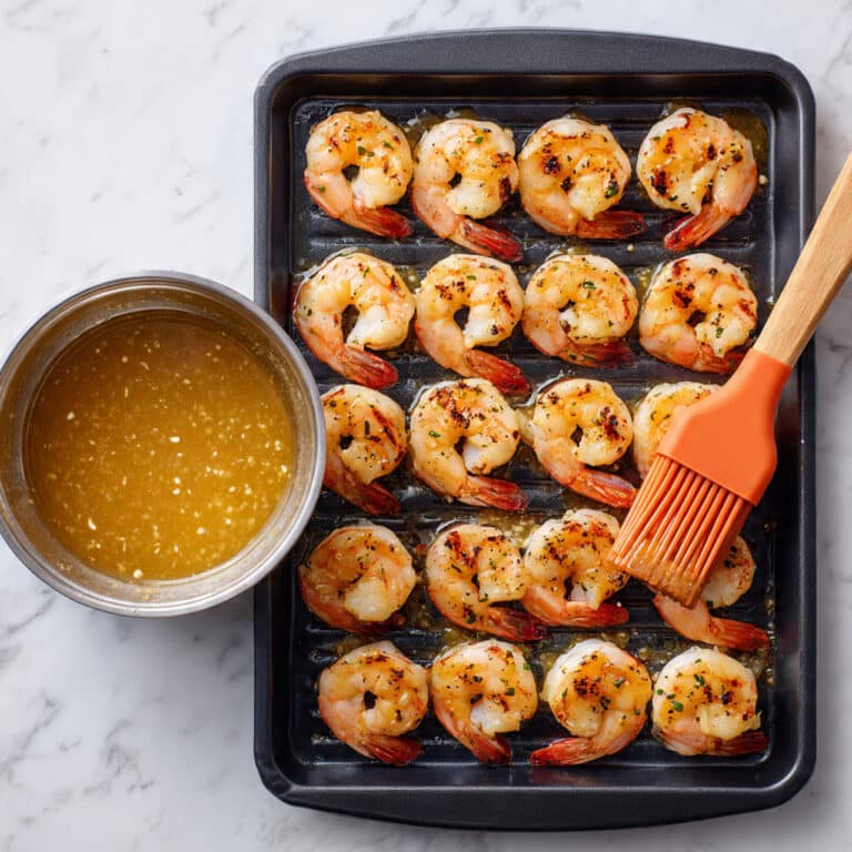 Grilled Cajun Garlic Shrimp Skewers Recipe