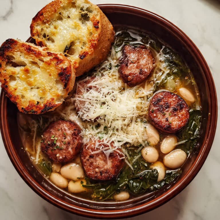 Sausage Kale White Bean Soup Recipe