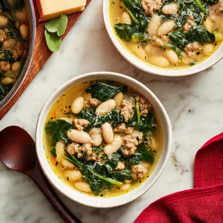 Sausage Kale and White Bean Soup Recipe