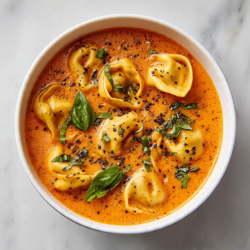 Tomato Tortellini Soup Recipe
