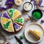 King Cake with Cinnamon and Cream Cheese Filling Recipe