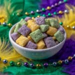 Mardi Gras Puppy Chow Recipe