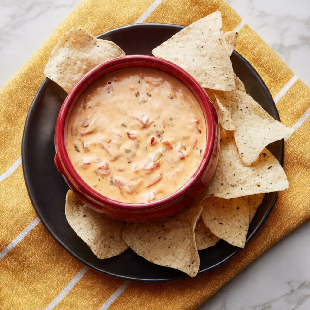 Spicy Crawfish Queso Recipe