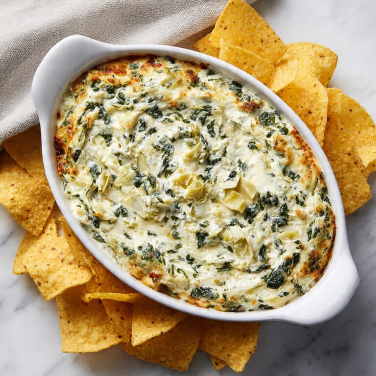 Creamy Spinach Artichoke Dip Recipe