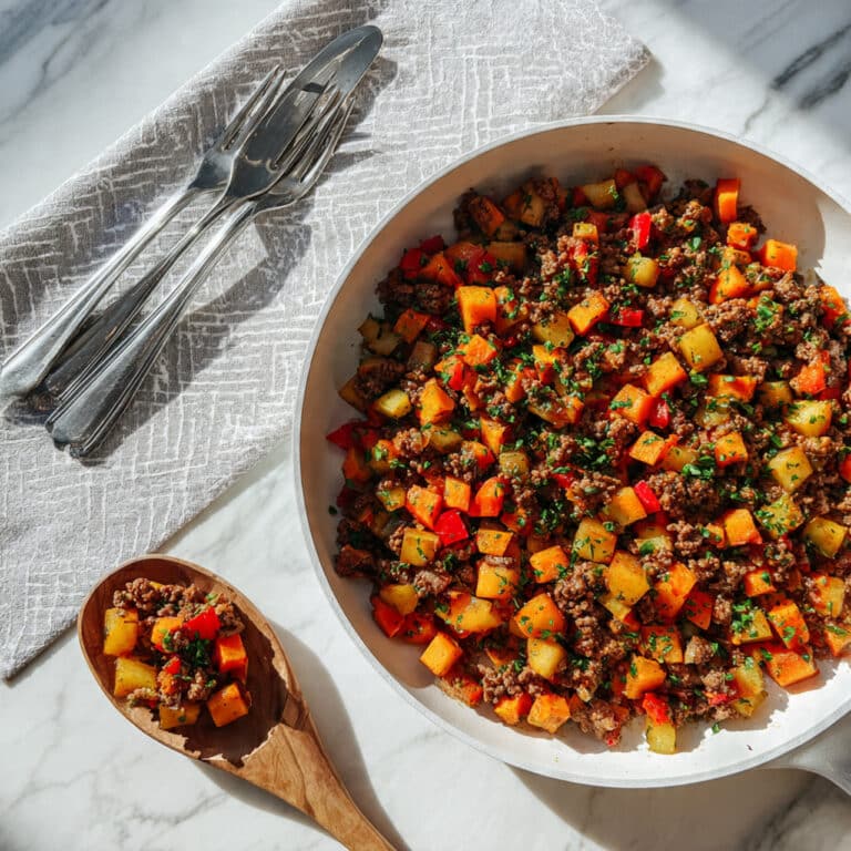 Sausage and Sweet Potato Hash Recipe