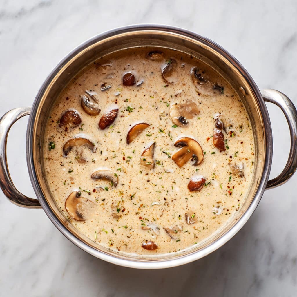 Creamy Mushroom Soup Recipe