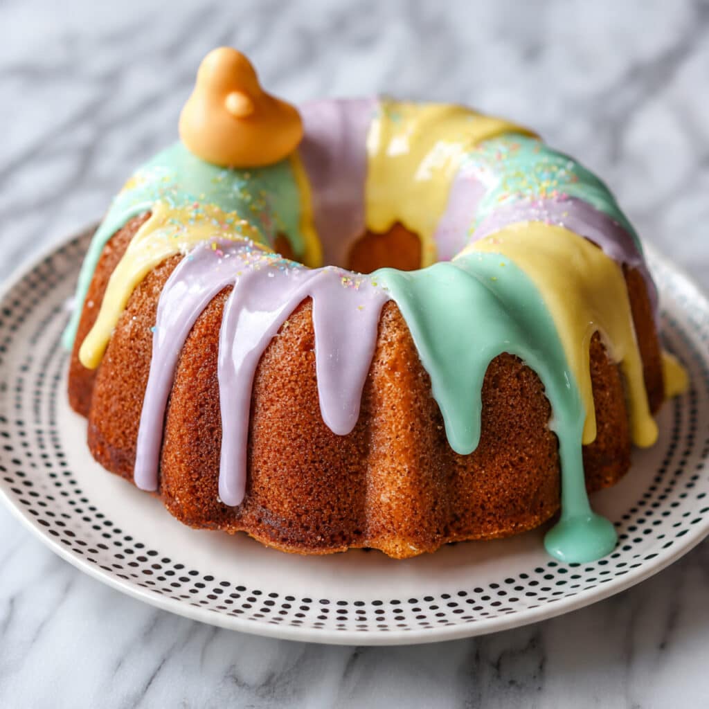 Mardi Gras Bundt Cake Recipe